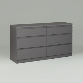 2.03.02.080.4 КАСТОР комод 6 ящиков RU серый в Кургане - kurgan.ok-mebel.com | фото