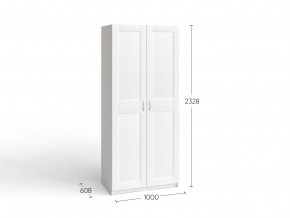 2.06.01.050.4 МАКС шкаф 2 двери 100х61х233 серый RU в Кургане - kurgan.ok-mebel.com | фото 4