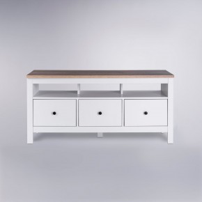 2.08.03.090.14 САГА тумба 3 ящика белая/ясень RU в Кургане - kurgan.ok-mebel.com | фото 2