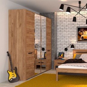 АФИНА А11а Шкаф для одежды (крафт) в Кургане - kurgan.ok-mebel.com | фото 2