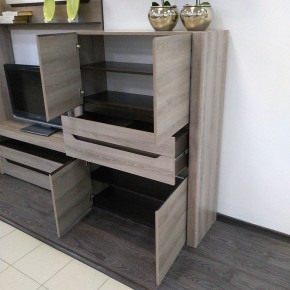 АФИНА А16а Шкаф МЦН Ясень Таормина в Кургане - kurgan.ok-mebel.com | фото 2