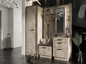 АМЕЛИ Прихожая (Дуб Юкон/Бетон темный) в Кургане - kurgan.ok-mebel.com | фото