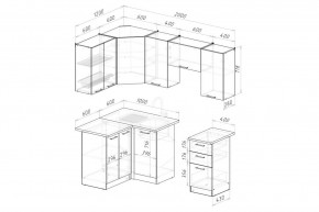 АСАЯ Кухонный гарнитур Оптима 5 (1200*2000 мм) в Кургане - kurgan.ok-mebel.com | фото 2