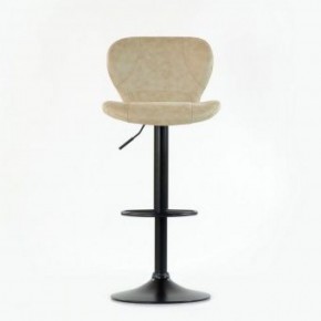 Барный стул Barneo N-86 Time / Black / VPU Beige Vintage PK970-1 в Кургане - kurgan.ok-mebel.com | фото 2
