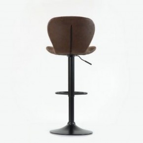 Барный стул Barneo N-86 Time / Black / VPU Brown Vintage коричневый винтаж PK970-18 в Кургане - kurgan.ok-mebel.com | фото 2