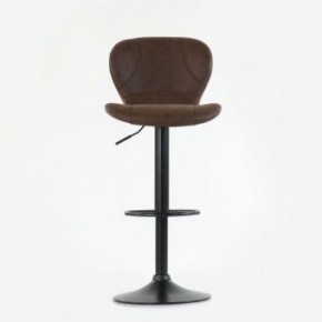 Барный стул Barneo N-86 Time / Black / VPU Brown Vintage коричневый винтаж PK970-18 в Кургане - kurgan.ok-mebel.com | фото 3