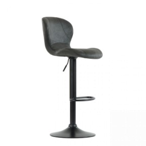 Барный стул Barneo N-86 Time / Black / VPU Dark Gray Vintage серый винтаж 970-11 в Кургане - kurgan.ok-mebel.com | фото