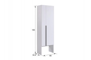 БАСКО Прихожая К10 (белое дерево) в Кургане - kurgan.ok-mebel.com | фото 8