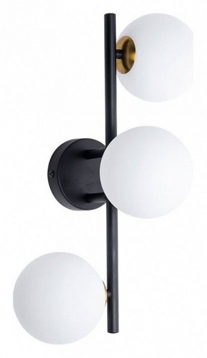 Бра Arte Lamp Gemini A2243PL-3BK в Кургане - kurgan.ok-mebel.com | фото