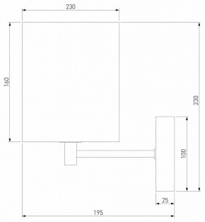 Бра Eurosvet Brume 60174/1 латунь в Кургане - kurgan.ok-mebel.com | фото 5