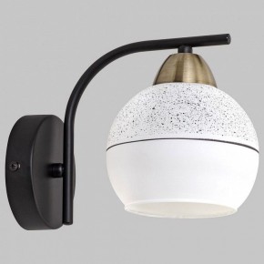 Бра Imex MD.8136 MD.8136-1-W-BK+AB в Кургане - kurgan.ok-mebel.com | фото