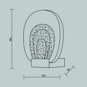 Бра Maytoni Biology MOD367WL-L3BSK в Кургане - kurgan.ok-mebel.com | фото 4