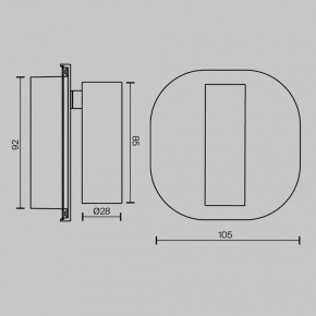 Бра Maytoni Ego C175WL-9W-2.7-4K-W в Кургане - kurgan.ok-mebel.com | фото 5