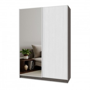 БРАУН Б672 Шкаф-купе (анкор темный/анкор светлый) в Кургане - kurgan.ok-mebel.com | фото