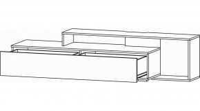 ДАЛЛАС Гостиная (модульная) цемент темный в Кургане - kurgan.ok-mebel.com | фото 6