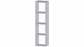 ДАЛЛАС Секция открытая (цемент светлый) в Кургане - kurgan.ok-mebel.com | фото