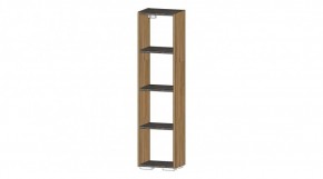 ДАЛЛАС Секция открытая (цемент темный) в Кургане - kurgan.ok-mebel.com | фото