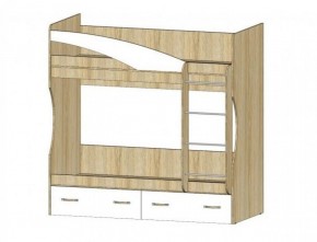 БУРАТИНО Детская (Сонома/Белый) в Кургане - kurgan.ok-mebel.com | фото 2