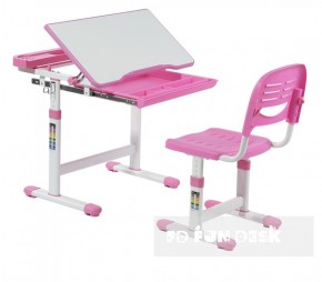 Комплект парта + стул трансформеры Cantare Pink в Кургане - kurgan.ok-mebel.com | фото 1