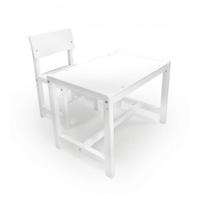 Детский растущий комплект стол и стул Я САМ "Лофт" (Белый, Белый) в Кургане - kurgan.ok-mebel.com | фото