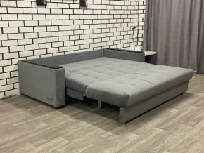 Диван Аккордеон 1280*2000 ППУ подлокотник ПРЯМОЙ накладки МДФ в Кургане - kurgan.ok-mebel.com | фото 2