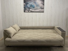 Диван Престиж-15 (НПБ+МДФ) велюр Sensey moonlight в Кургане - kurgan.ok-mebel.com | фото 3