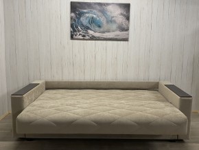 Диван Престиж-15 (НПБ+МДФ) велюр Sensey moonlight в Кургане - kurgan.ok-mebel.com | фото 4