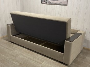 Диван Престиж-15 (НПБ+МДФ) велюр Sensey moonlight в Кургане - kurgan.ok-mebel.com | фото 5