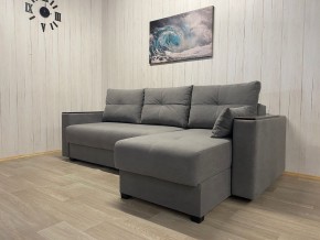 Диван угловой Комфорт-3 (НПБ+МДФ) велюр Galaxy Lite 26 в Кургане - kurgan.ok-mebel.com | фото 2