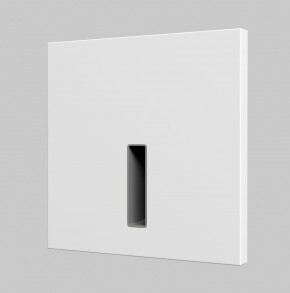 DK1030-WH Светильник встраиваемый в стену, IP 20, LED 3000K, 3 Вт, белый, алюминий в Кургане - kurgan.ok-mebel.com | фото