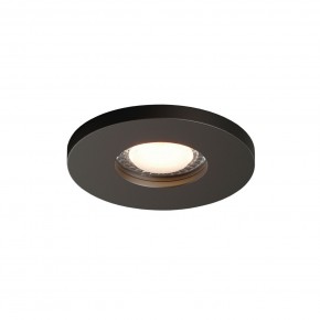 DK2036-BK Встраиваемый светильник влагозащ., IP 44, до 15 Вт, GU10, LED, черный, алюминий в Кургане - kurgan.ok-mebel.com | фото 3