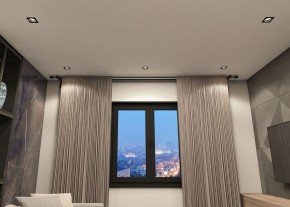 DK2061-BK Встраиваемый светильник IP 20, до 15 Вт, GU10, LED, черный, алюминий в Кургане - kurgan.ok-mebel.com | фото 3