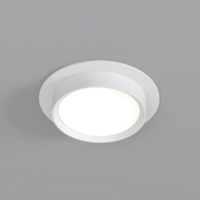 DK2090-WH Встраиваемый светильник FLAT, IP 20, до 15 Вт, GX53, LED, белый, алюминий в Кургане - kurgan.ok-mebel.com | фото