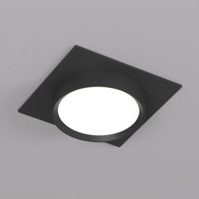DK2091-BK Встраиваемый светильник FLAT, IP 20, до 15 Вт, GX53, LED, черный, алюминий в Кургане - kurgan.ok-mebel.com | фото