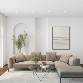 DK2091-WH Встраиваемый светильник FLAT, IP 20, до 15 Вт, GX53, LED, белый, алюминий в Кургане - kurgan.ok-mebel.com | фото 5