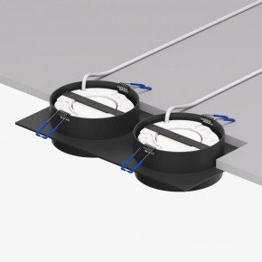 DK2092-BK Встраиваемый светильник FLAT, IP 20, до 15 Вт, GX53, LED, черный, алюминий в Кургане - kurgan.ok-mebel.com | фото 2