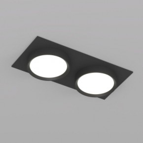 DK2092-BK Встраиваемый светильник FLAT, IP 20, до 15 Вт, GX53, LED, черный, алюминий в Кургане - kurgan.ok-mebel.com | фото 4