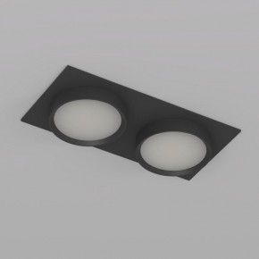 DK2092-BK Встраиваемый светильник FLAT, IP 20, до 15 Вт, GX53, LED, черный, алюминий в Кургане - kurgan.ok-mebel.com | фото 5