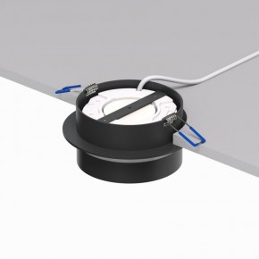DK2100-BK Встраиваемый светильник NIKO, IP 20, до 15 Вт, GX53, LED, черный, акрил, алюминий в Кургане - kurgan.ok-mebel.com | фото 4