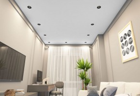DK2120-BK Встраиваемый светильник, IP 20, 50 Вт, GU10, черный, алюминий в Кургане - kurgan.ok-mebel.com | фото 6