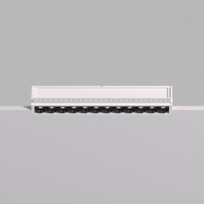 DK2532-WB Встраиваемый светильник SPACE со светодиодом под шпатлевку L240mm 220V 20W 38° 4000К IP20 белый/черный алюминий в Кургане - kurgan.ok-mebel.com | фото 3