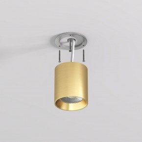 DK2610-SB Накладной светильник SHINE TUBE со светодиодом, D70*H80, IP20, 3000К, 10W, RA?90, сатинированная латунь, алюминий в Кургане - kurgan.ok-mebel.com | фото 3