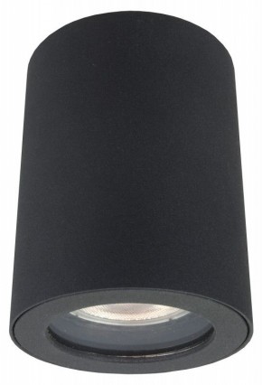 DK3007-BK Накладной светильник влагозащ., IP 44, 15 Вт, GU10, черный, алюминий в Кургане - kurgan.ok-mebel.com | фото 2
