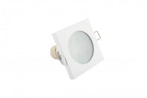 DK3014-WH Встраиваемый светильник влагозащ., IP 44, 50 Вт, GU10, белый, алюминий в Кургане - kurgan.ok-mebel.com | фото 4