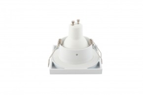 DK3014-WH Встраиваемый светильник влагозащ., IP 44, 50 Вт, GU10, белый, алюминий в Кургане - kurgan.ok-mebel.com | фото 5