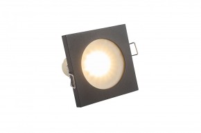 DK3015-BK Встраиваемый светильник влагозащ., IP 44, 50 Вт, GU10, черный, алюминий в Кургане - kurgan.ok-mebel.com | фото 3