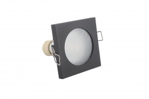 DK3015-BK Встраиваемый светильник влагозащ., IP 44, 50 Вт, GU10, черный, алюминий в Кургане - kurgan.ok-mebel.com | фото 4