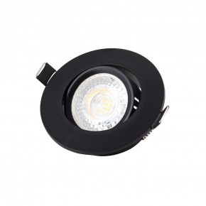 DK3020-BK Встраиваемый светильник, IP 20, 10 Вт, GU5.3, LED, черный, пластик в Кургане - kurgan.ok-mebel.com | фото 2