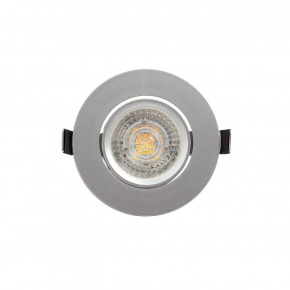 DK3020-CM Встраиваемый светильник, IP 20, 10 Вт, GU5.3, LED, серый, пластик в Кургане - kurgan.ok-mebel.com | фото