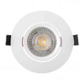 DK3020-WH Встраиваемый светильник, IP 20, 10 Вт, GU5.3, LED, белый, пластик в Кургане - kurgan.ok-mebel.com | фото